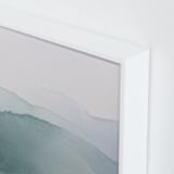 "Echo of a Memory 1" - Art Print in Sage Green by Rebecca King - Frame Close-up