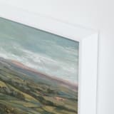 "Yorkshire" - Art Print in Hillside by Wendy Keller - Frame Close-up