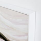 "Glowing Horizon" - Art Print in Sunset by Melanie Severin - Frame Close-up