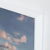 "Cotton Candy Dreams" - Art Print in Sunset by Elizabeth Ulrich - Frame Close-up