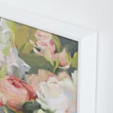 "A Nectar Affair" - Art Print in Pale Peach by Khara Ledonne - Frame Close-up