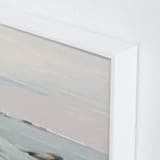 "Interruption" - Art Print in Grey Mist by Eric Ransom - Frame Close-up