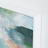 "Cascading Forest 1" - Art Print in Forest Green by AlisonJerry - Frame Close-up