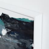 "Kona Dream II" - Art Print in Slate by Jenny Partrite - Frame Close-up