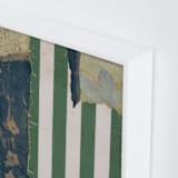 "The Garden Room" - Art Print in Fern green by Erin McCluskey Wheeler - Frame Close-up