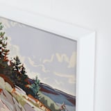 "Halfway There I" - Art Print in Stone by Jess Franks - Frame Close-up