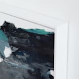 "Kona Dream II" - Art Print in Slate by Jenny Partrite - Frame Close-up
