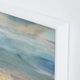 "New Terrain" - Art Print in Blue Slate by Julia Contacessi - Frame Close-up