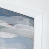 "Calling Me Home II" - Art Print in Moss by Roberta Hoiness Art - Frame Close-up