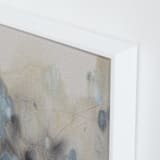 "Who We Are I" - Art Print in Sage and Sand by Christa Kimble - Frame Close-up