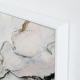 "Beneath the Layers" - Art Print in Pewter by Melanie Severin - Frame Close-up