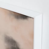 "Stormy Clouds I" - Art Print in Blush by Iveta Angelova - Frame Close-up