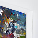 "stormy weather" - Art Print in Rain by Anna Joseph - Frame Close-up