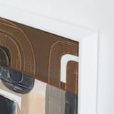"Rumba l" - Art Print in Rumba grey by AlisonJerry - Frame Close-up