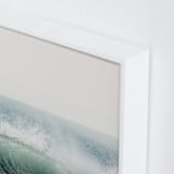 "sea glass II" - Art Print in Pacific Blue by Kamala Nahas - Frame Close-up