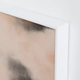 "Stormy Clouds I" - Art Print in Blush by Iveta Angelova - Frame Close-up