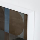 "mid-century mood I" - Art Print in earthy by Creo Study - Frame Close-up