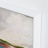 "Water's Edge" - Art Print in Waters Edge Blue by AlisonJerry - Frame Close-up