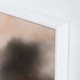 "Stormy Clouds II" - Art Print in Smoke by Iveta Angelova - Frame Close-up