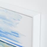 "Muse Triptych (right)" - Art Print in sea by Roberta Hoiness Art - Frame Close-up