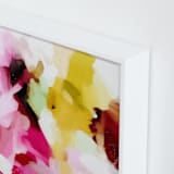 "By the window II" - Art Print in Mustard by Parima Studio - Frame Close-up