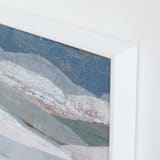 "Calling Me Home I" - Art Print in Moss by Roberta Hoiness Art - Frame Close-up