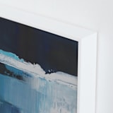 "Rushing Waterfall" - Art Print in Blue Waterfall by AlisonJerry - Frame Close-up