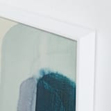 "passage 2" - Art Print in agate blue by Nell Waters Bernegger - Frame Close-up