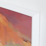"Crevice I" - Art Print in Sandstone by Eric Ransom - Frame Close-up
