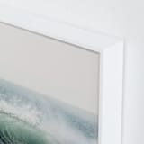 "sea glass II" - Art Print in Pacific Blue by Kamala Nahas - Frame Close-up