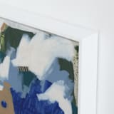 "Just a Suggestion" - Art Print in Marine by Lorent and Leif - Frame Close-up