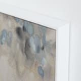 "Who We Are II" - Art Print in Sage and Sand by Christa Kimble - Frame Close-up