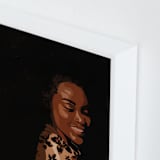 "Joy Comes in the Morning" - Art Print in Tawny by ThirtyOne Illustrations - Frame Close-up