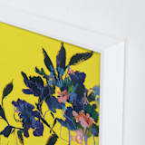 "Sunwards" - Art Print in Marigold by Sonal Nathwani - Frame Close-up