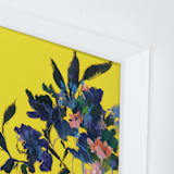 "Sunwards" - Art Print in Marigold by Sonal Nathwani - Frame Close-up