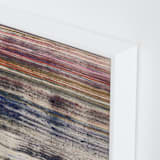 "woven colors II" - Art Print in Woolen by Sumak Studio - Frame Close-up