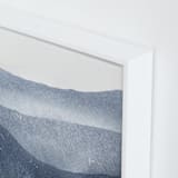 "Sacred Beginning No. 2" - Art Print in Indigo by Julia Contacessi - Frame Close-up