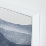 "Sacred Beginning No. 2" - Art Print in Indigo by Julia Contacessi - Frame Close-up