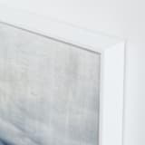 "Distant Light" - Art Print in misty morn by Brian Sostrom - Frame Close-up
