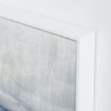 "Distant Light" - Art Print in misty morn by Brian Sostrom - Frame Close-up