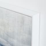 "Distant Light" - Art Print in misty morn by Brian Sostrom - Frame Close-up