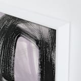 "Hidden and Revealed I" - Art Print in Lilac by Angela Simeone - Frame Close-up