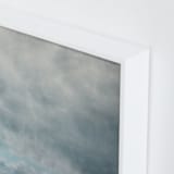 "A Meditation" - Art Print in Meditative Blue by Brian Sostrom - Frame Close-up