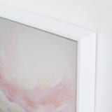 "Leave Behind the Shadows" - Art Print in Pink by Emily Jeffords - Frame Close-up