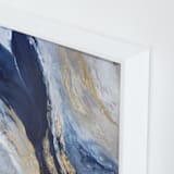 "Dreaming in Light" - Art Print in Navy by Julia Contacessi - Frame Close-up