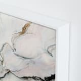 "Beneath the Layers" - Art Print in Pewter by Melanie Severin - Frame Close-up