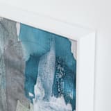 "Sea Glass No. 2" - Art Print in Sea by Julia Contacessi - Frame Close-up