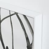 "Plant Cell 4" - Art Print in Black and White by Mary Gaspar - Frame Close-up