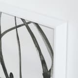 "Plant Cell 4" - Art Print in Black and White by Mary Gaspar - Frame Close-up