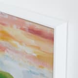 "Leaving Ojai" - Art Print in Vibrant Pink by sue prue - Frame Close-up